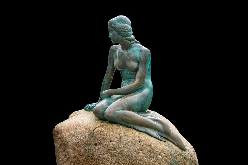 Mermaid in lagoon